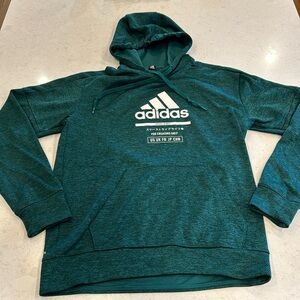Adidas Climawarm hooded sweatshirt. Small